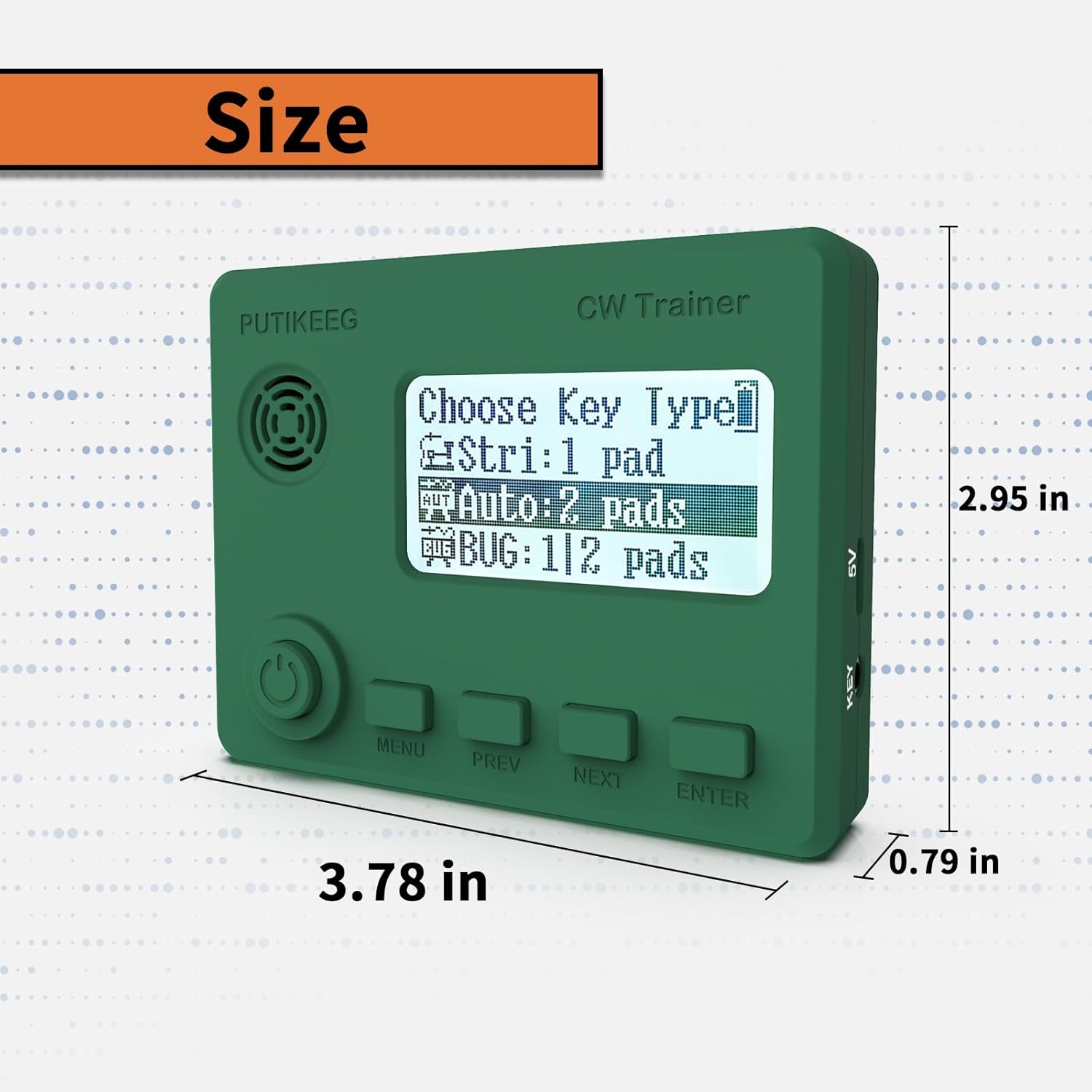 G Mini CW Morse Trainer per Codice Morse - immagine 6