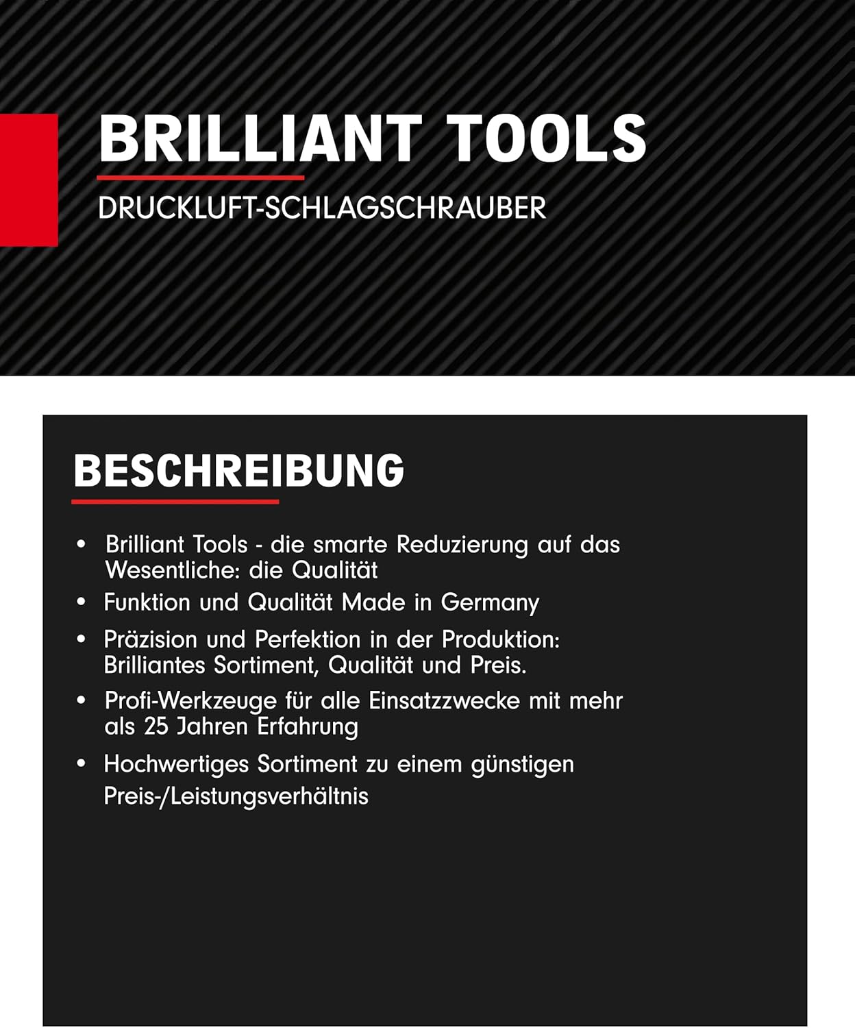 Brilliant Tools BT160200 Avvitatore ad Impulsi 3/4" - immagine 5