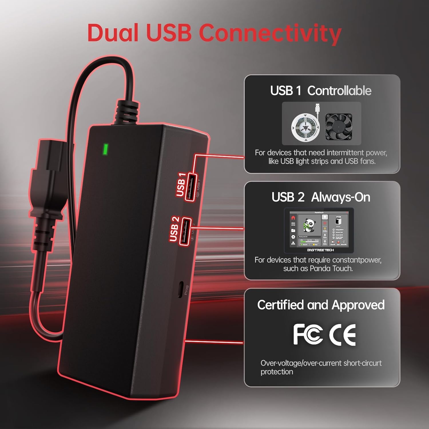 BIGTREETECH Panda PWR - Smart Power Controller 3D Printer - immagine 5