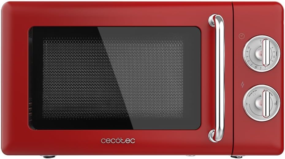 Cecotec Microonde Meccanico Proclean 3010 Retro Red 20L - immagine 1