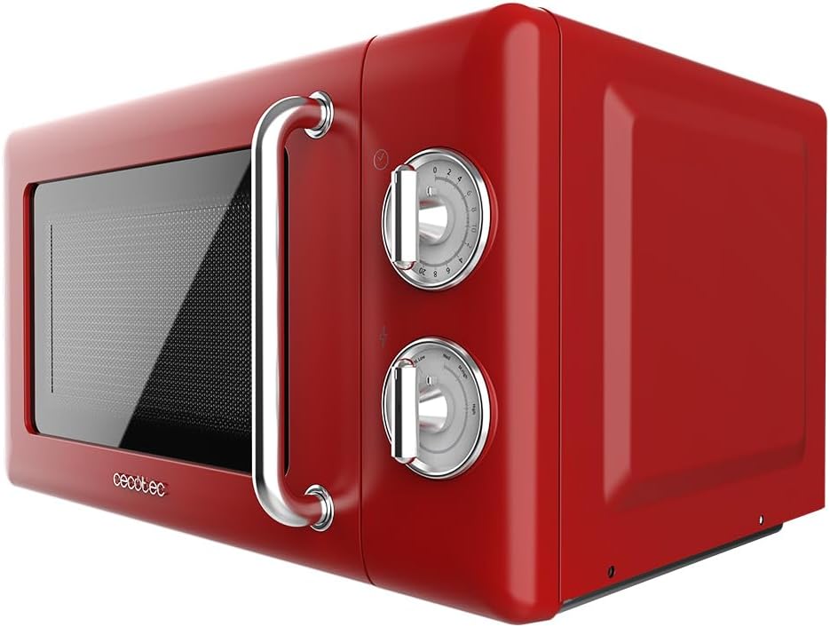 Cecotec Microonde Meccanico Proclean 3010 Retro Red 20L - immagine 2