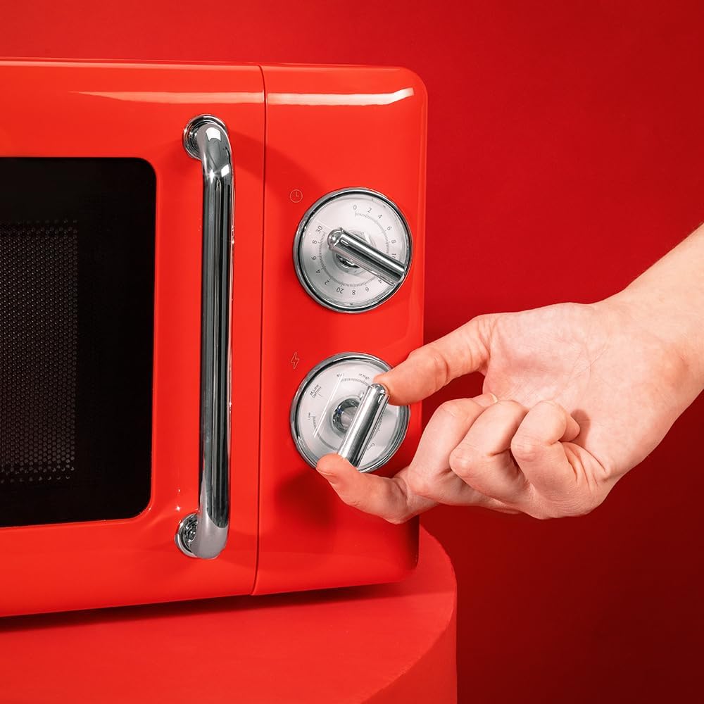 Cecotec Microonde Meccanico Proclean 3010 Retro Red 20L - immagine 5