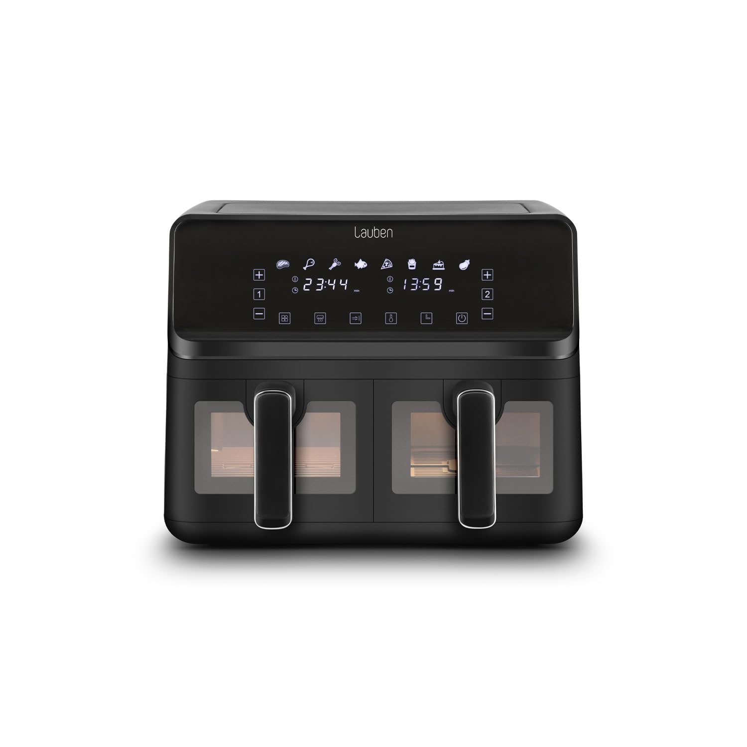 Lauben DualZone® Friggitrice ad Aria Calda 8000BC 8L