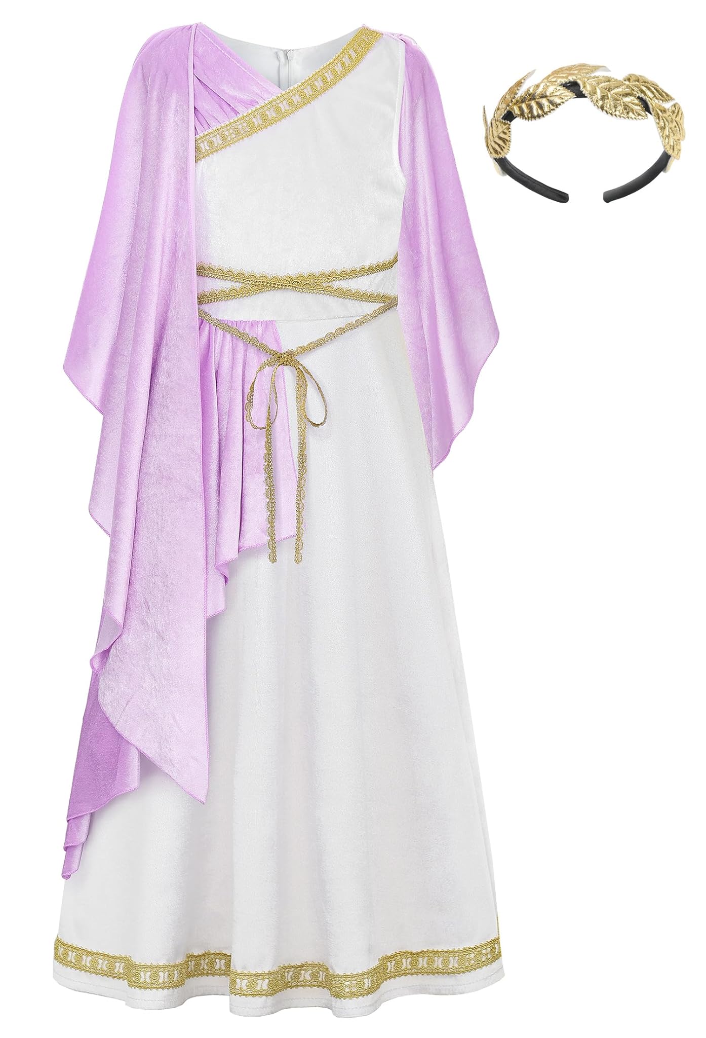 ReliBeauty Costume Dea Greca per Bambina