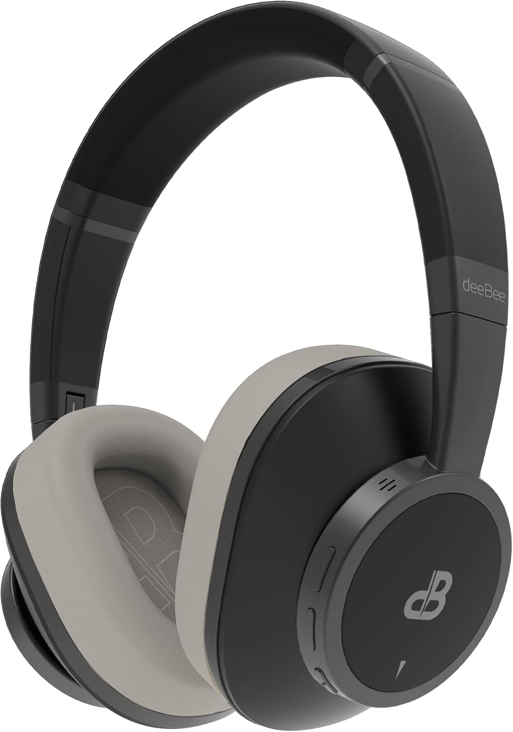 Deebee dB-Pulse-BLG Cuffie Wireless Over-Ear, Nero - immagine 1