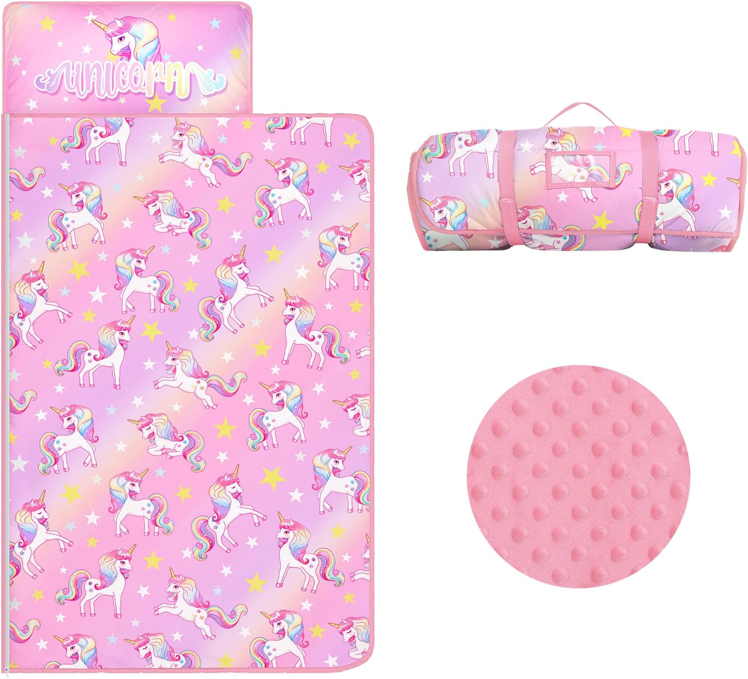 Nap Mat per Bambini con Cuscino e Coperta Rimovibili - immagine 1