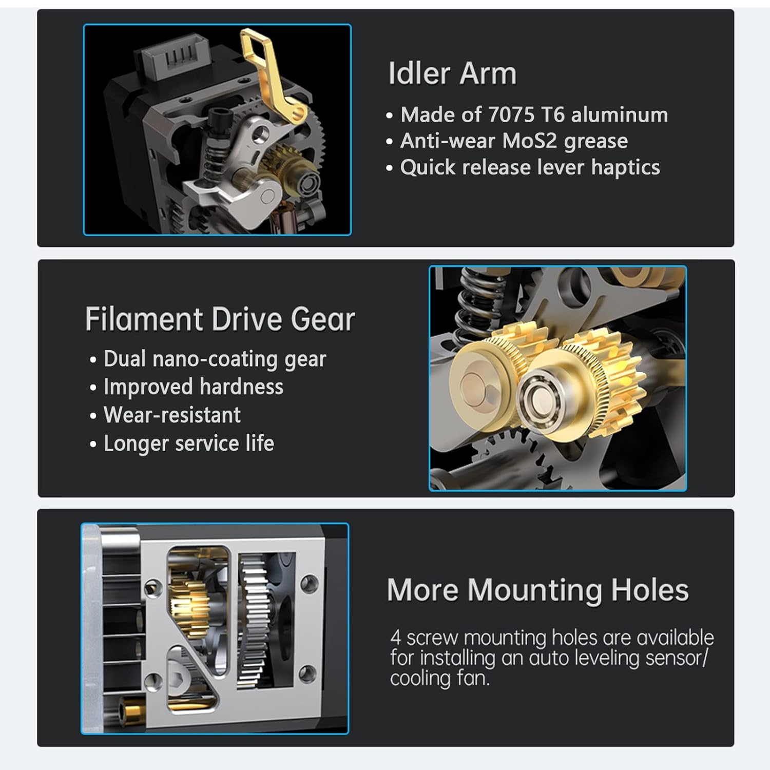 BIQU H2 V2S Lite Estrusore Direct Drive High Flow - immagine 5