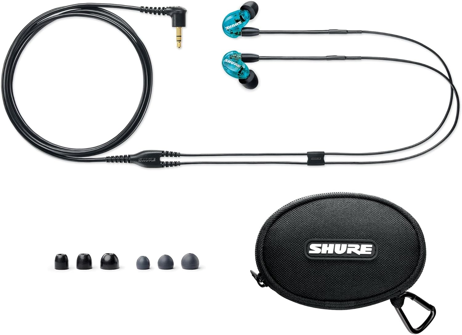 Shure SE215SPE EFS - Auricolari Professionali Blu - immagine 3