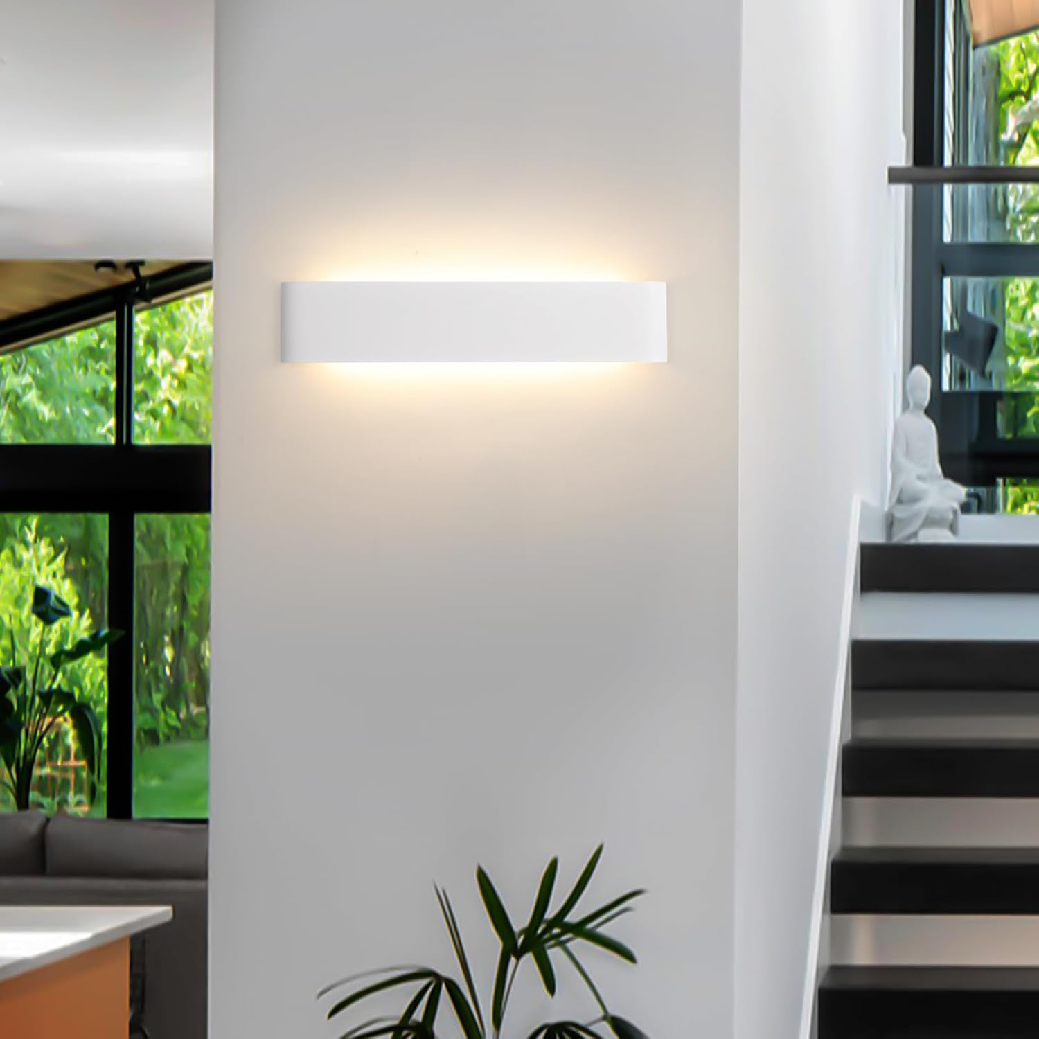 Fupe Lampada da Parete Interni LED 18W, 4 Pezzi - immagine 7