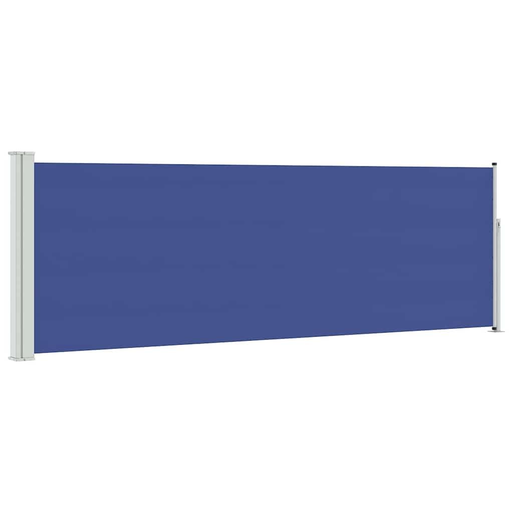 Vidaxl Tenda da Sole Laterale Retrattile 100x300 cm, Blu