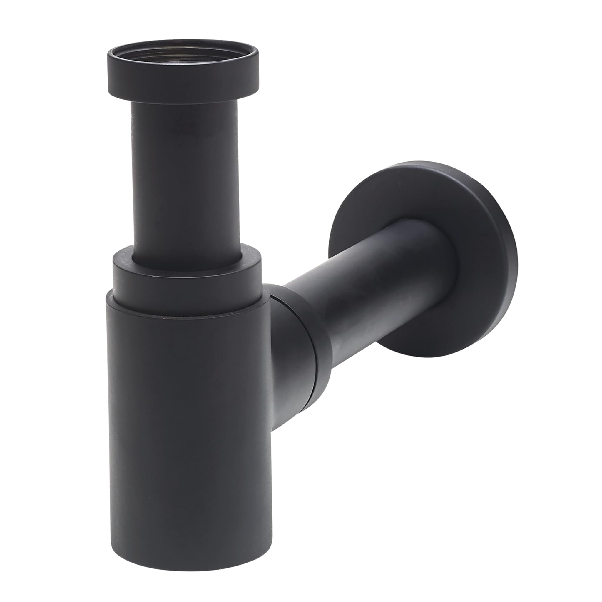 Wirquin 30722857 Sifone lavabo ottone design mini lineis, cromato