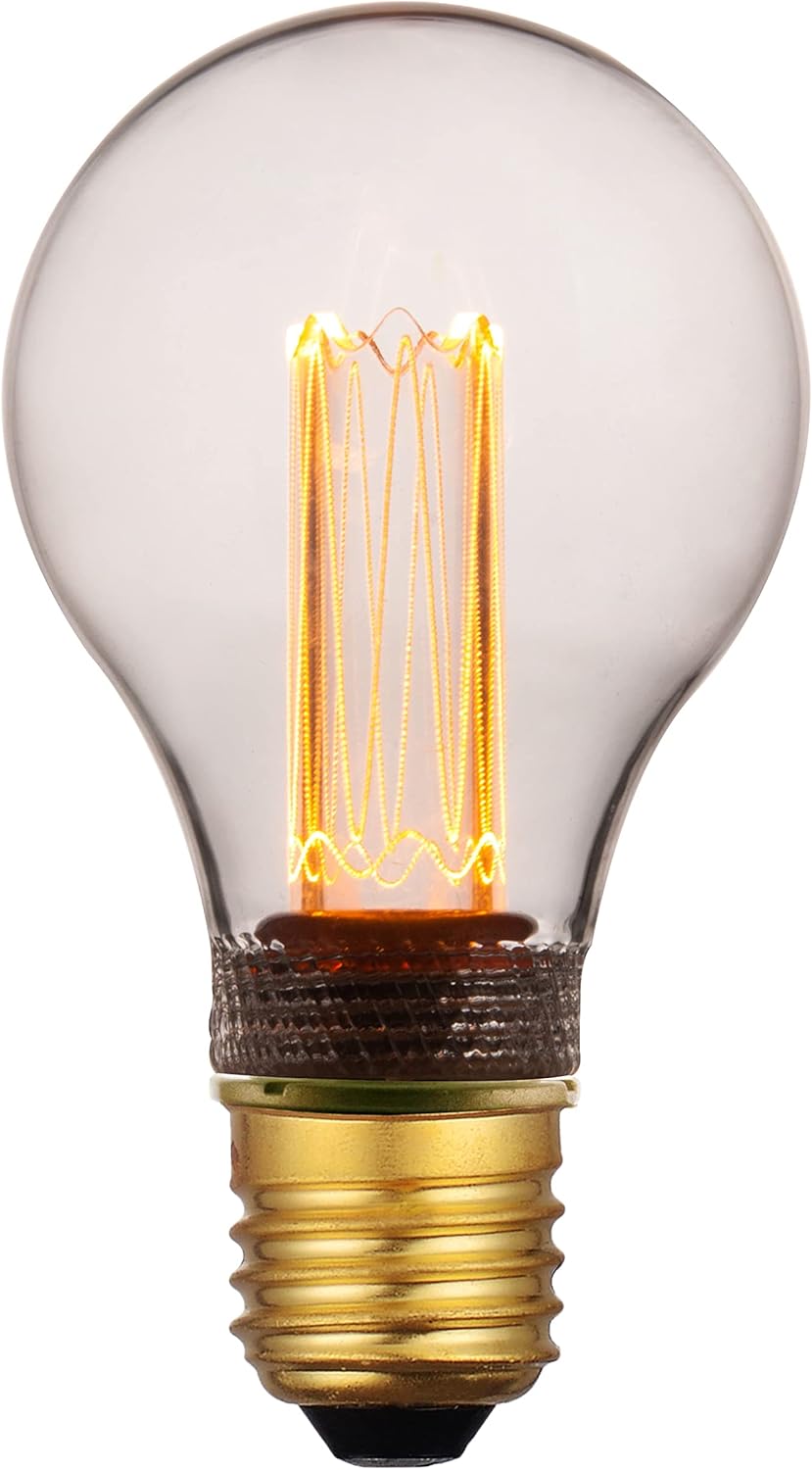 Greenandco 8x Lampadina LED Dimmerabile Vintage E27 A60 - immagine 2