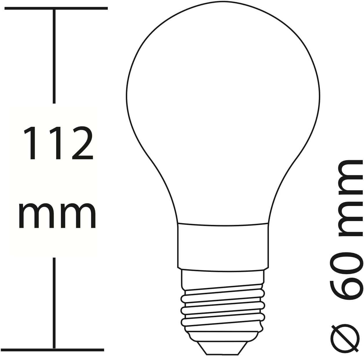 Greenandco 8x Lampadina LED Dimmerabile Vintage E27 A60 - immagine 3