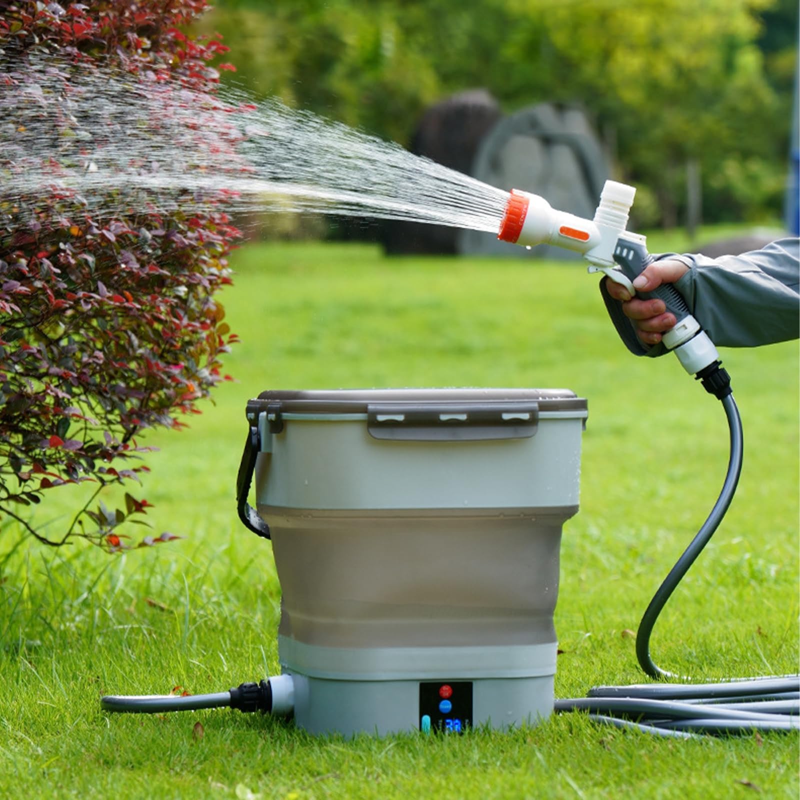 Idropulitrice Portatile con Serbatoio d'Acqua 12L