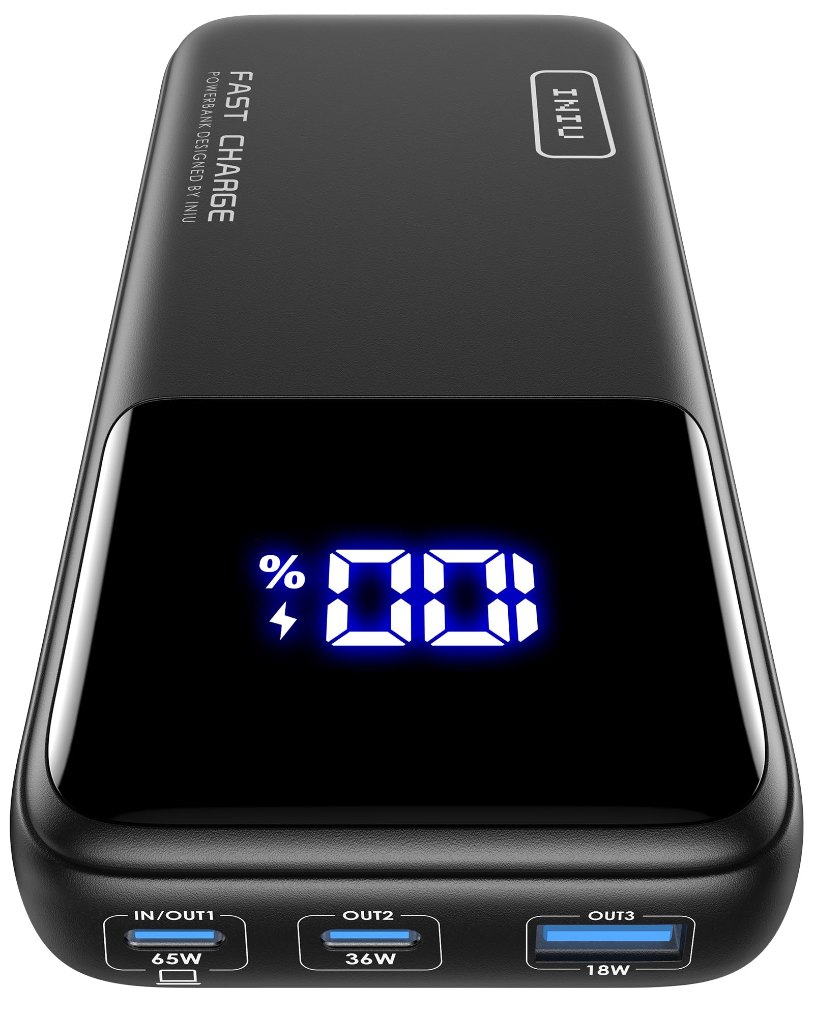 Iniu Power Bank 20000mAh 65W Fast Charging