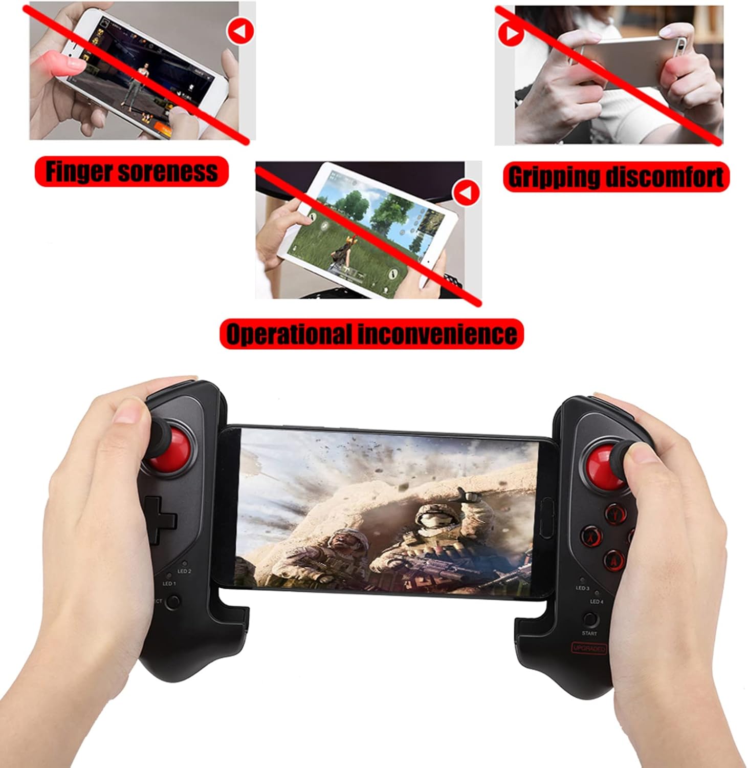 Kimiss PG 9083S - Gamepad Telescopico per Cellulare e TV - immagine 6