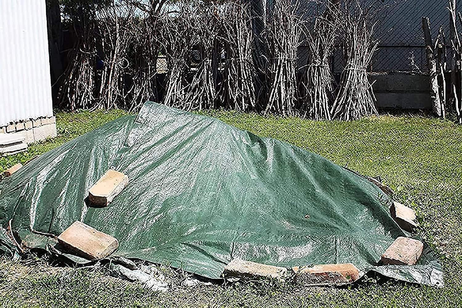 Kippen 6082K - 2 Teloni Occhiellati Bicolore 2x3 mt - immagine 3