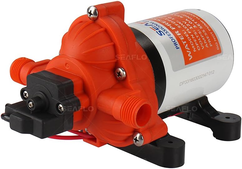 Seaflo Pompa a Membrana DC Serie 33-12V/24V 3.0GPM 45PSI (24 Volt)
