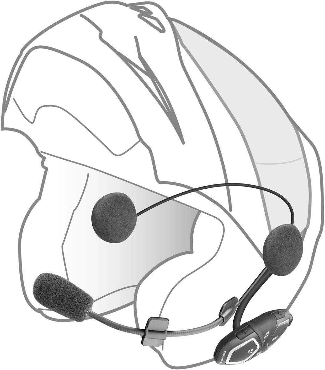 Interphone CONNECT Doppio - Interfono Bluetooth Moto 300 Mt - immagine 9