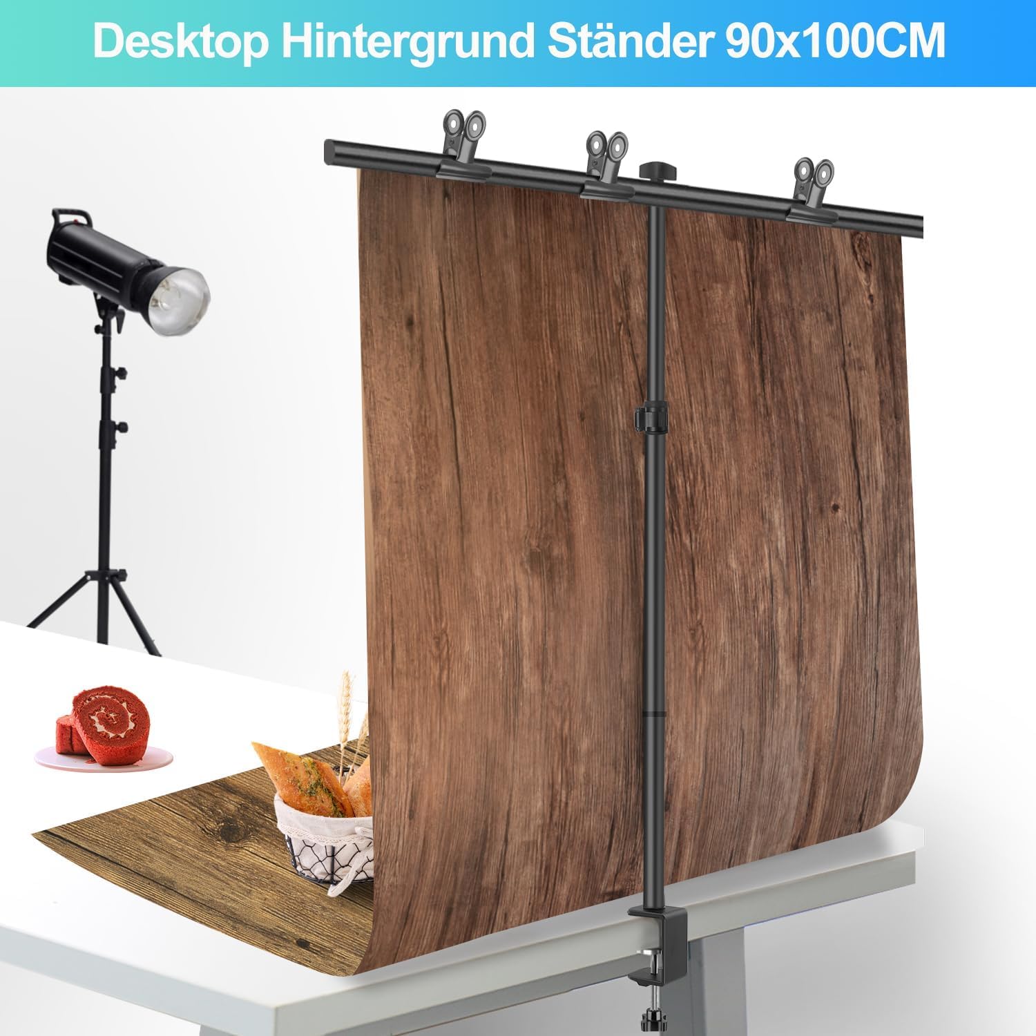 Jebutu Supporto per Sfondo Desktop 90x100cm - immagine 2