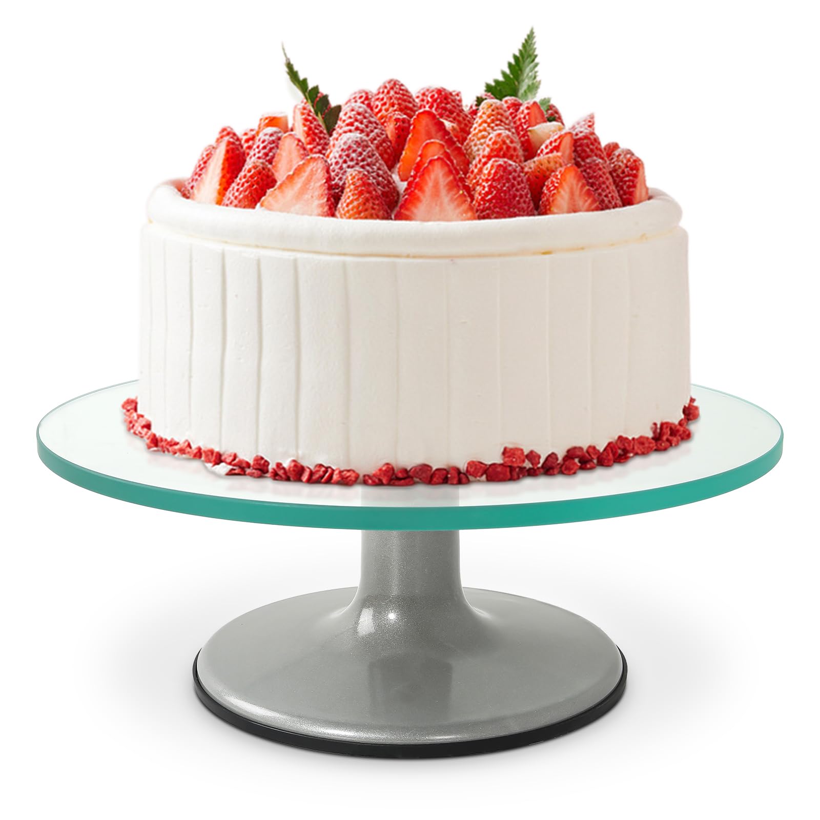 Uten Piatto Girevole per Torte in Vetro 12 Pollici