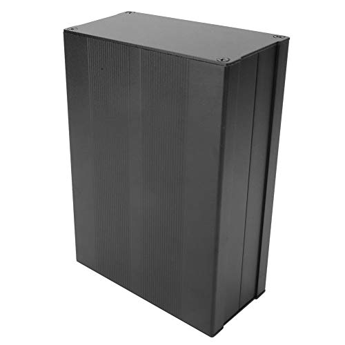 Oumefar Scatola di raffreddamento in alluminio Circuito stampato Custodia per progetto elettronico fai te Custodia protettiva Scatola per prodotti elettronici Dissipazione del calore 55x106x150 mm