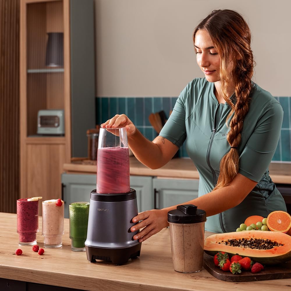 Cecotec Frullatore Portatile Elettrico Nutriblender Fusion 1000 W - immagine 5