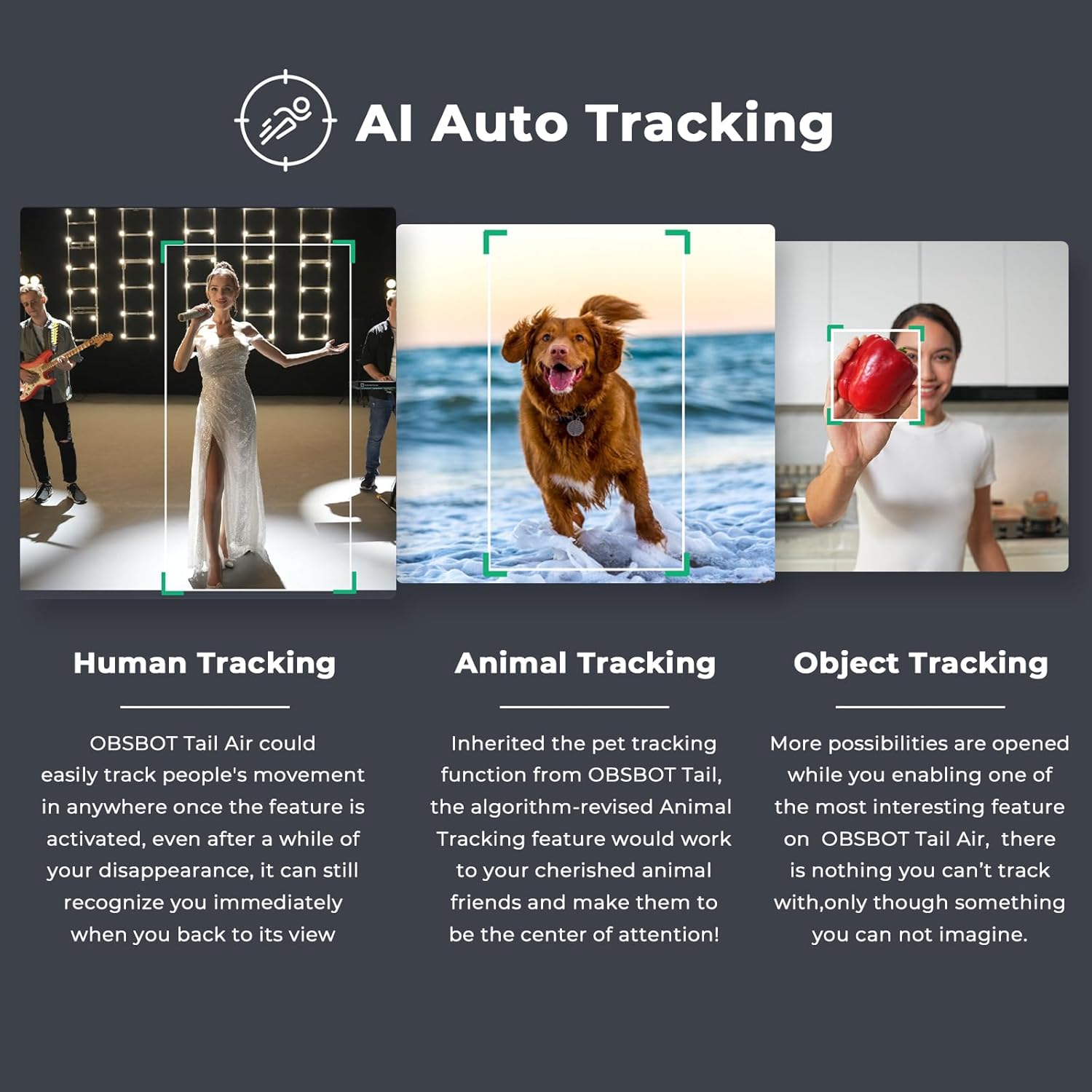 Obsbot Tail Air - Webcam Streaming 4K con Treppiedi - immagine 2