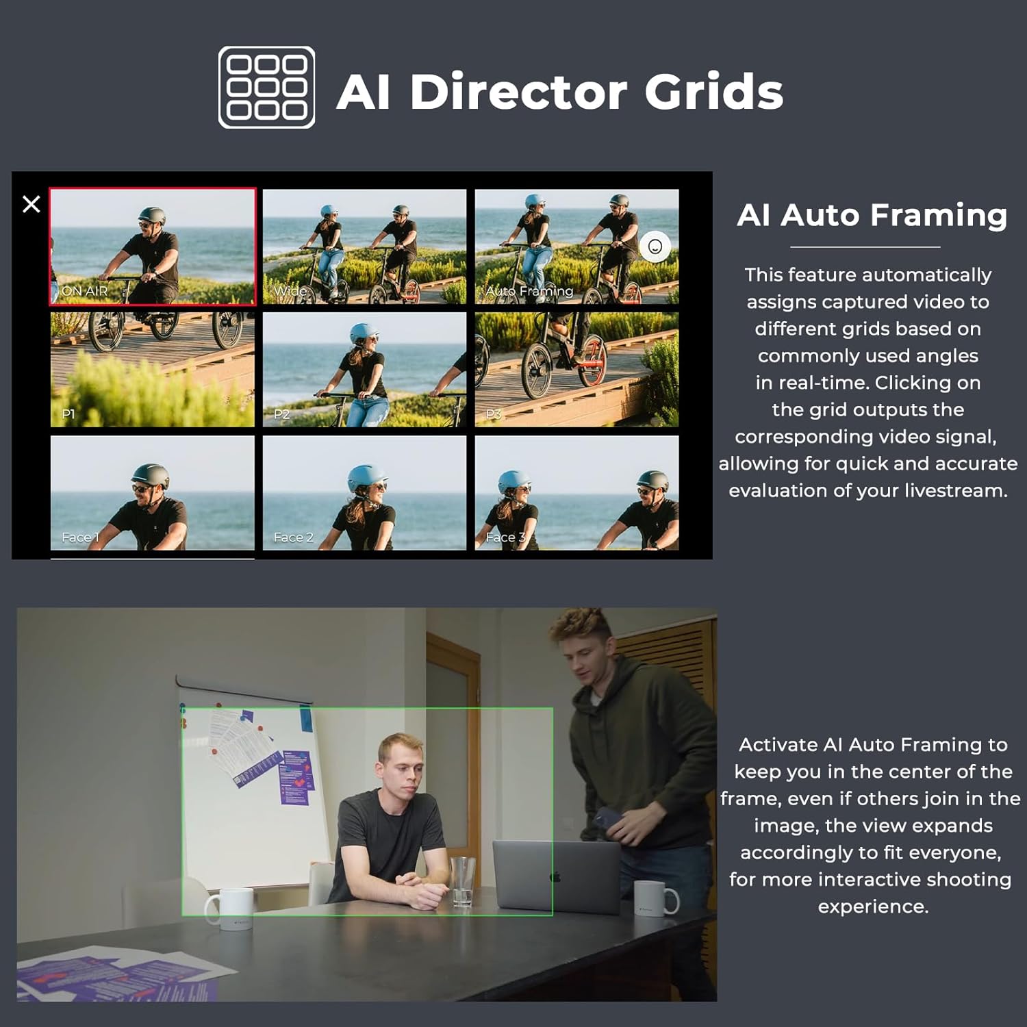 Obsbot Tail Air - Webcam Streaming 4K con Treppiedi - immagine 3