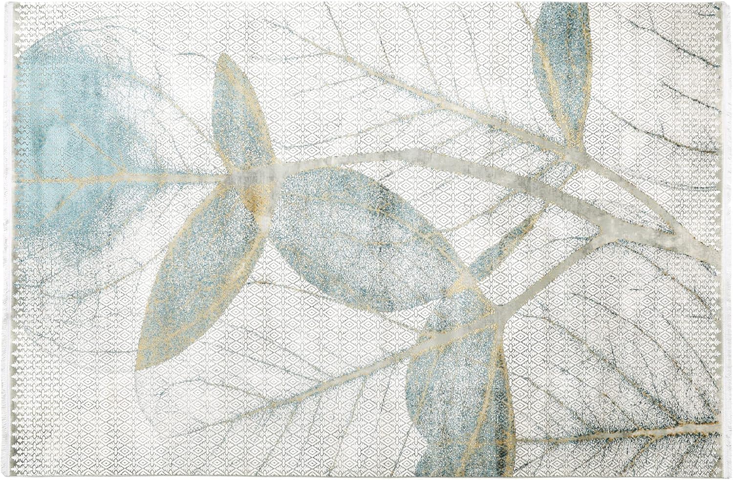 Indomex Rug Tropico - Rug 160 x 230 cm, colore: Blu - immagine 1