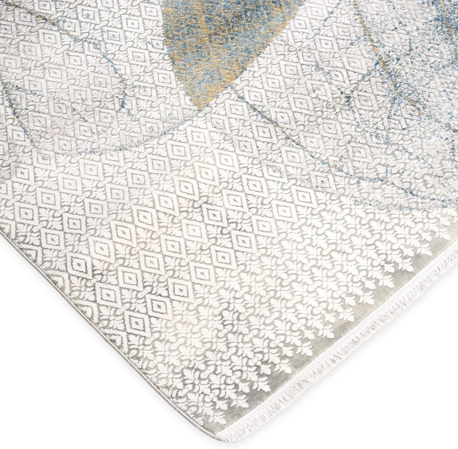 Indomex Rug Tropico - Rug 160 x 230 cm, colore: Blu - immagine 3