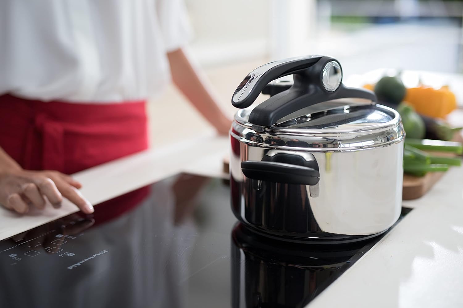 Lagostina Novia Vitamin Lagoeasy'UP Pentola a Pressione 3,5L - immagine 5