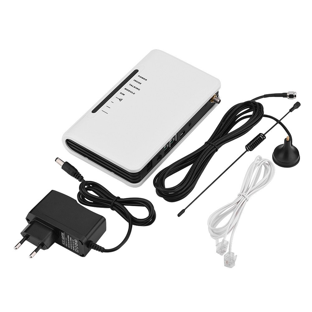 GSM Gateway Terminale Wireless Telephone Box,Connetti Registratore di Allarme(EU)
