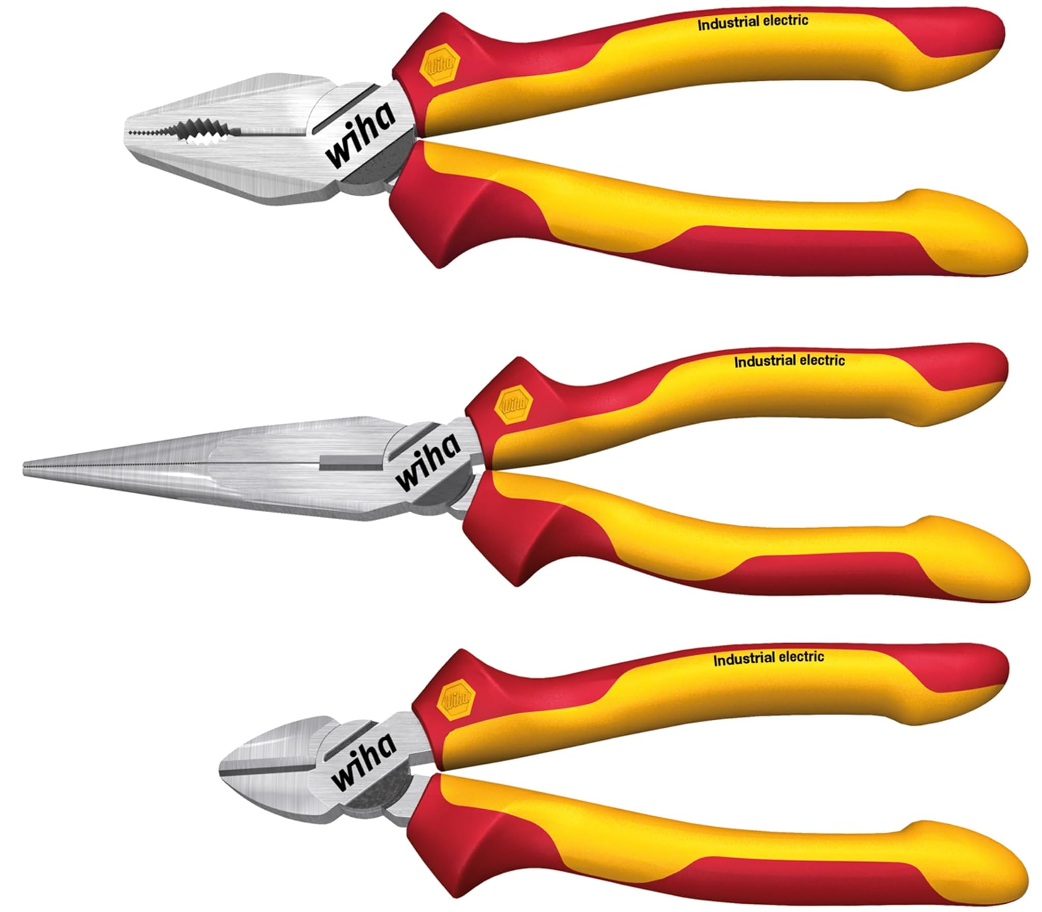 Alicates juego Industrial electric Z 99 0 09 001 Ind. electric; Satz, 3-tlg.
