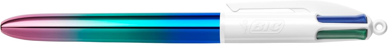Bic 4 Colori Gradient - Set 5 Penne Multicolore - immagine 2
