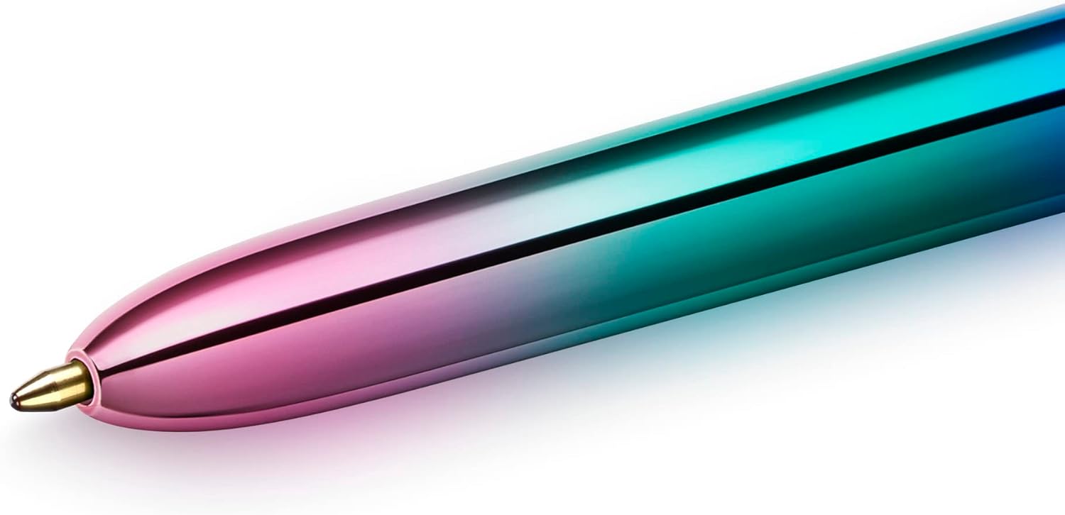 Bic 4 Colori Gradient - Set 5 Penne Multicolore - immagine 4