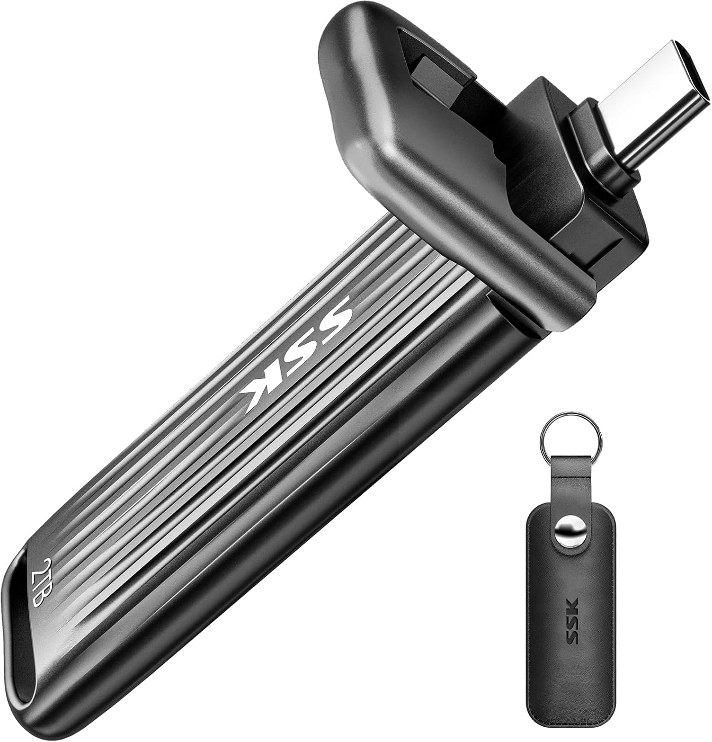 Ssk Chiavetta SSD USB-C 2TB - Velocità 2000MB/s - immagine 1