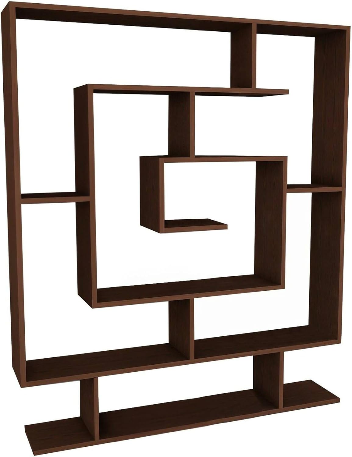 Dmora Libreria Arcadia Scaffale Ufficio Marrone - immagine 3