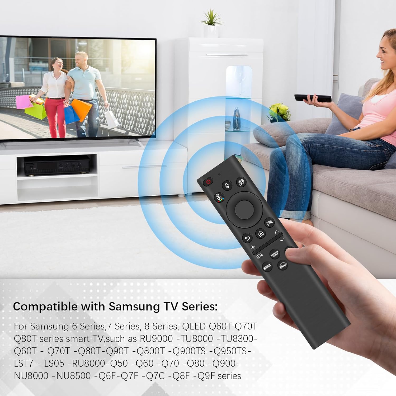 BN59-01385A Telecomando Solar Voice per SMS Smart TV - immagine 5