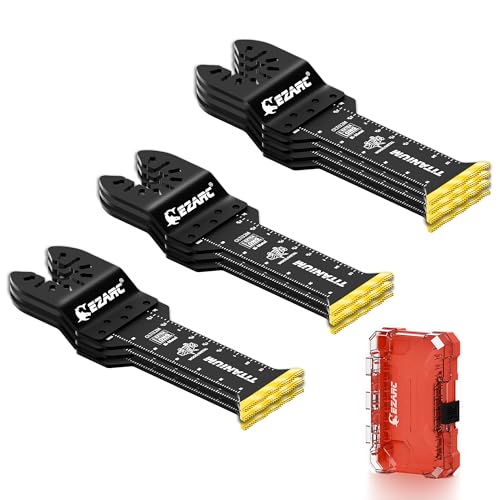 Ezarc Lame per Sega Oscillante in Titanio, Extra Lunghe