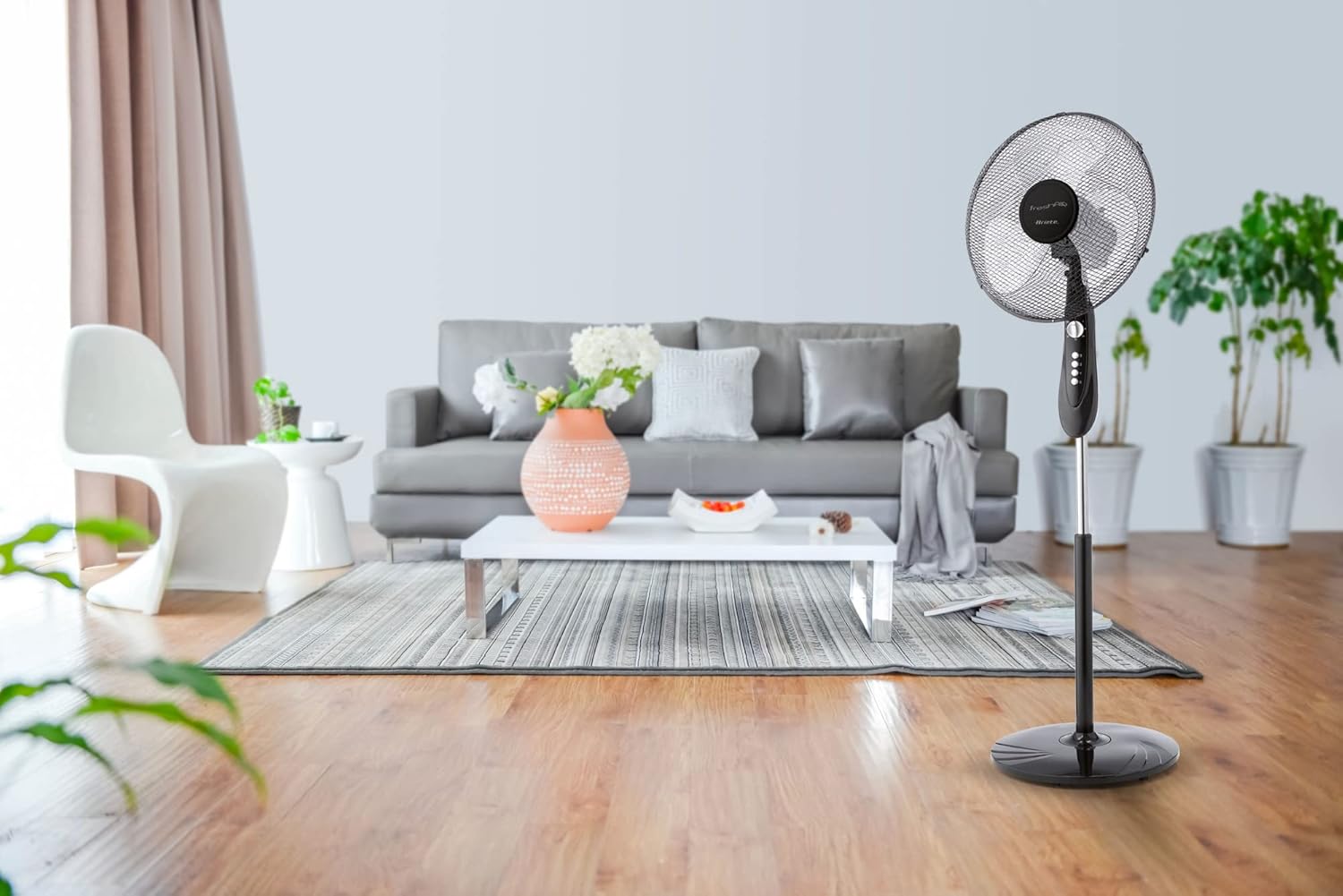 Ariete 846 Freshair - Ventilatore a Piantana 45W, Nero - immagine 3