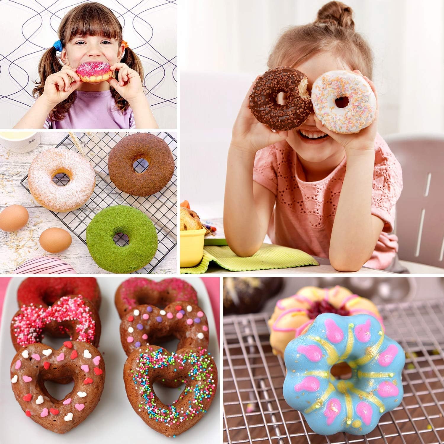 Phogary Set 3 Stampi in Silicone per Ciambelle - immagine 6