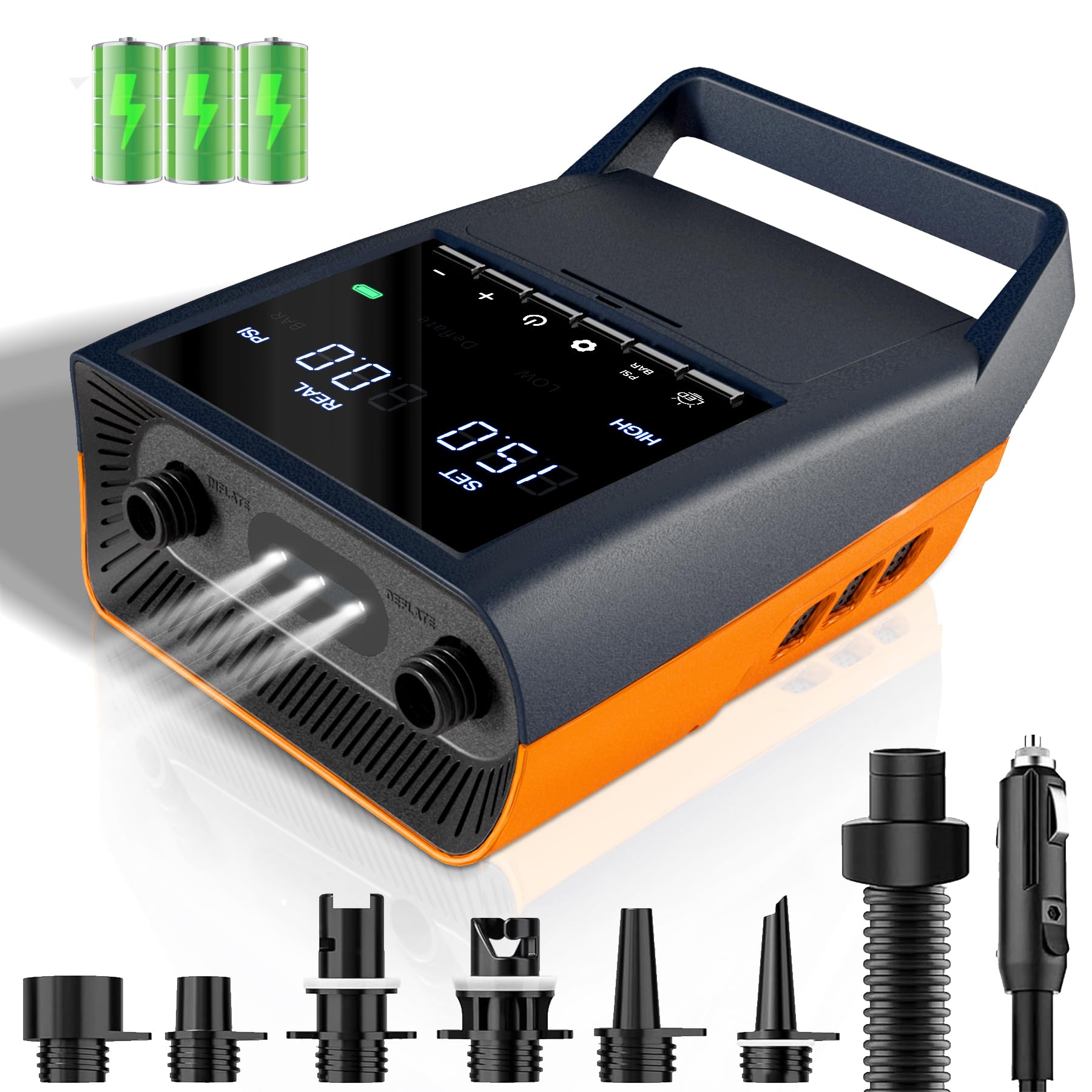 Mojimdo Pompa Elettrica per SUP 13500mAh 20PSI