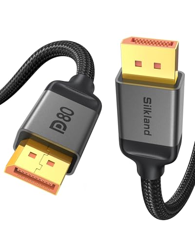 Silkland Cavo DisplayPort 2.1 80Gbps 5M DP80