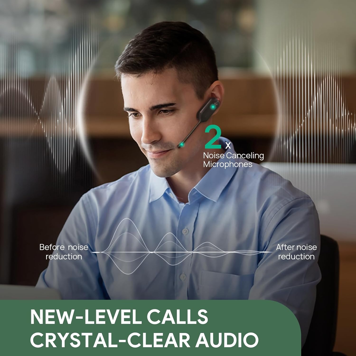 Yealink WH63 E2 DECT - Cuffie Wireless con Microfono - immagine 3