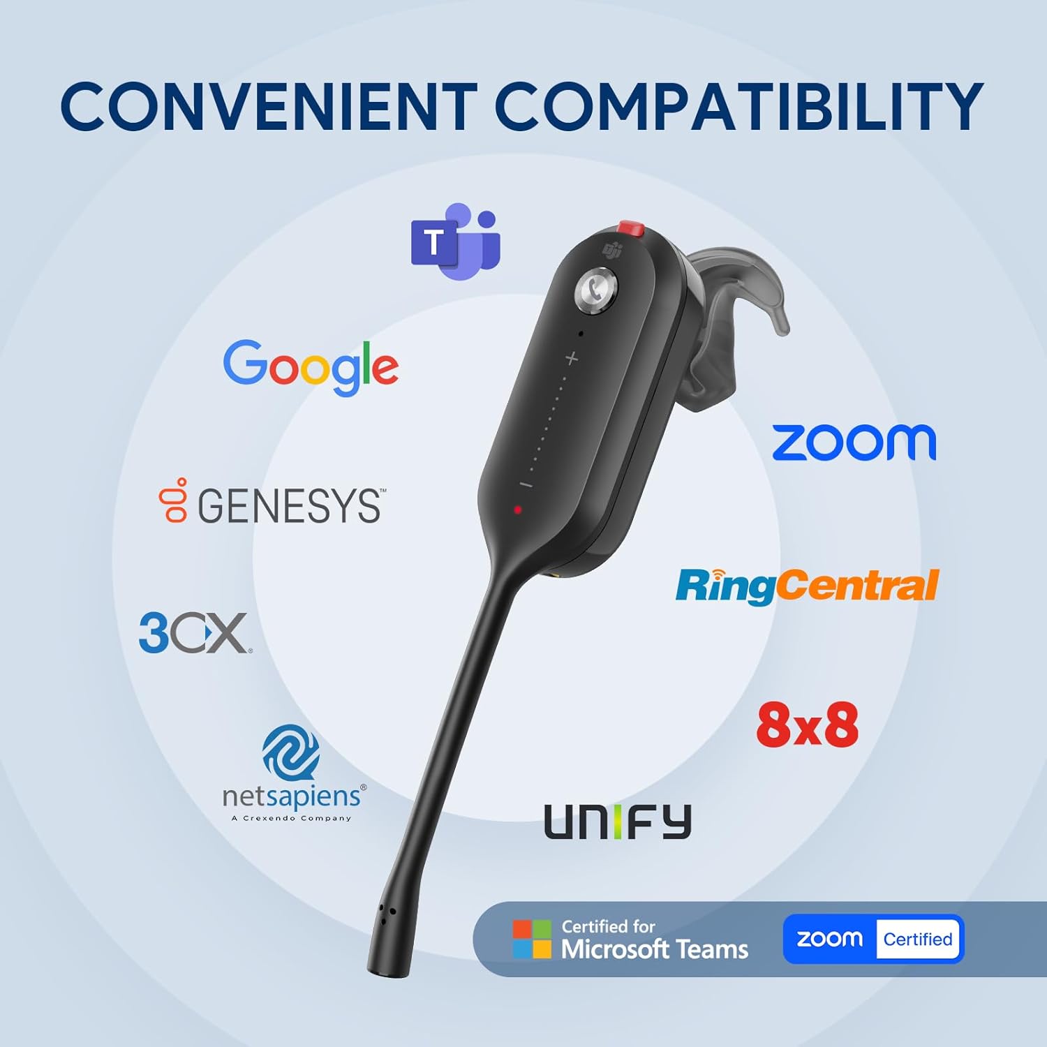 Yealink WH63 E2 DECT - Cuffie Wireless con Microfono - immagine 6