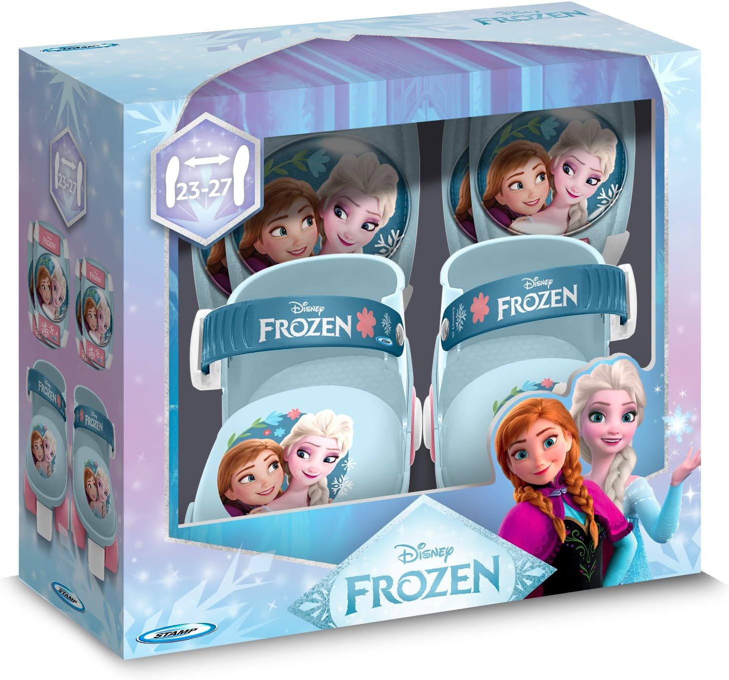 Combo Pattini a 4 ruote + Gomitiere Frozen 2 - immagine 3