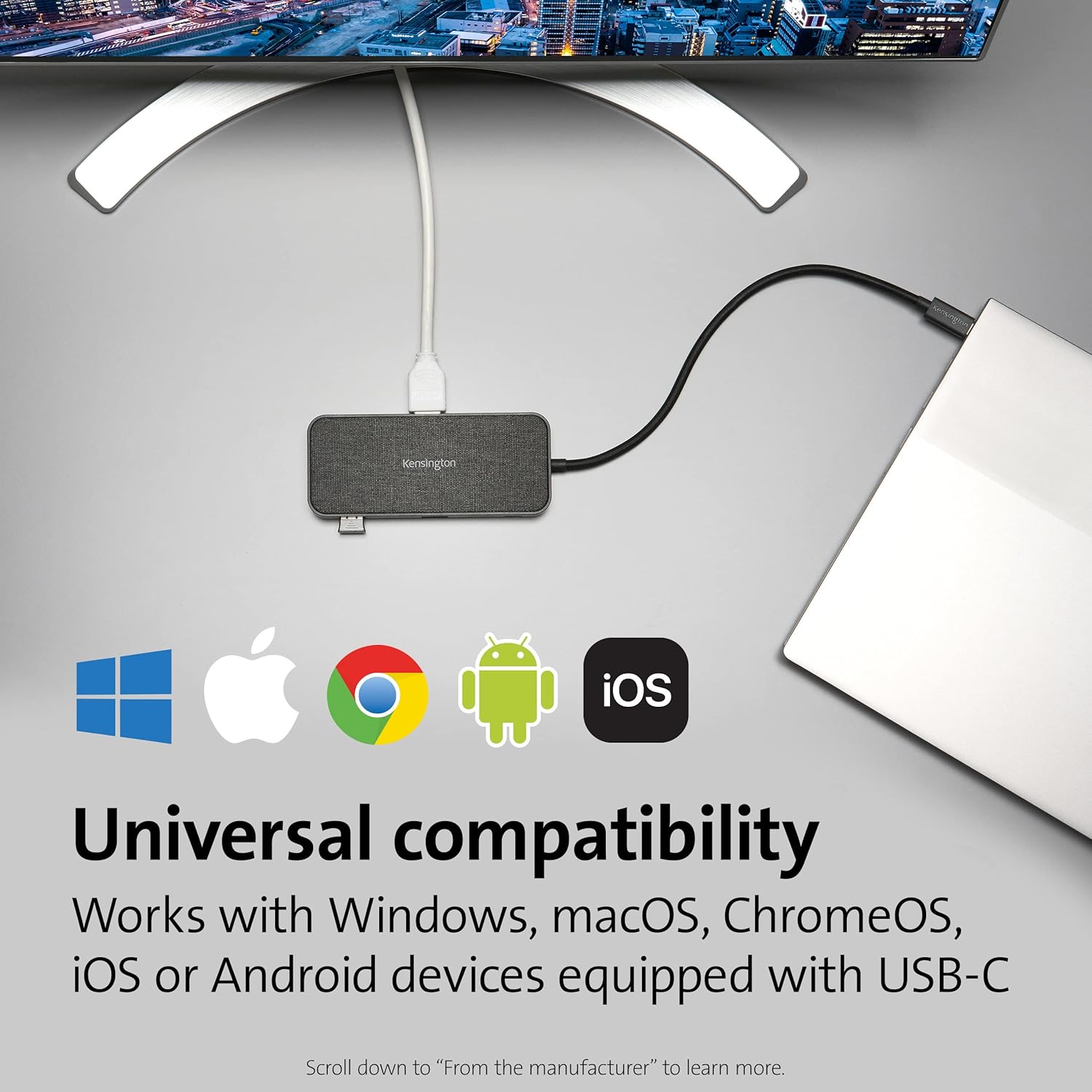 Kensington SD1650p Docking Station Portatile USB-C 4K, Black - immagine 4