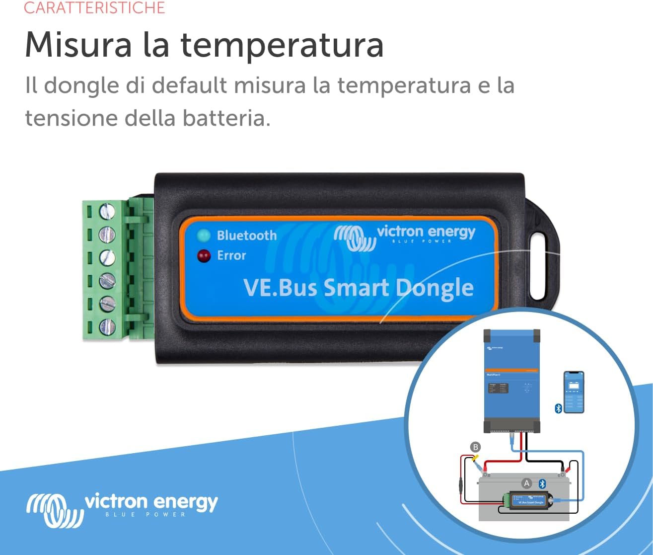 Victron Energy Dongle Smart VE.Bus (Bluetooth) - immagine 3