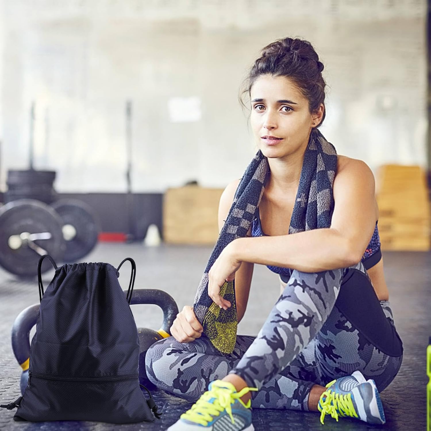 Bubuny Gym Sack Sacca Sportiva Unisex - immagine 6